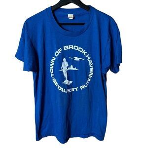 VTG Brookhaven NY Run T Shirt 80s USA Large